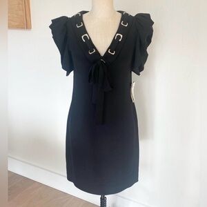 Beautiful Yoana Baraschi Black Party Dress Size XS will fit Small